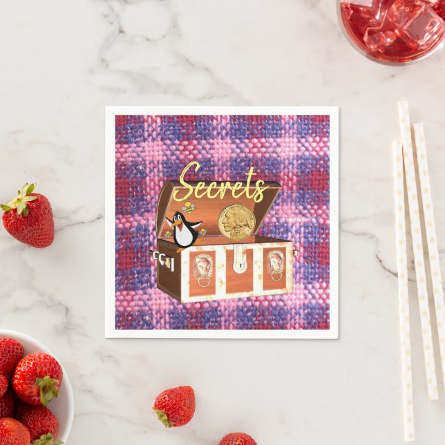 Pappra blöjor, Chest Penguin Pappersservett (Insitu)