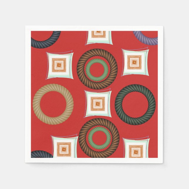 Pappra blöjor, cirkulär pappersservett (Framsidan)