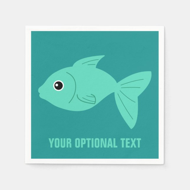 Pappra blöjor för anpassningsbar av akut fisk pappersservett (Framsidan)