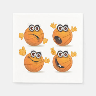 Pappra blöjor för basketboll pappersservett