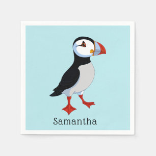 Pappra blöjor för Cute Puffins Pappersservett