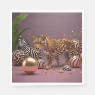 pappra blöjor för djurtryck pappersservett