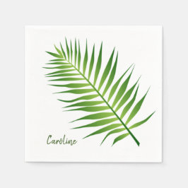 Pappra blöjor för Fern Frond Design Pappersservett