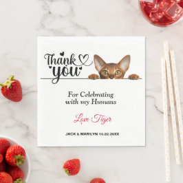 Pappra blöjor för gräddkatjon pappersservett