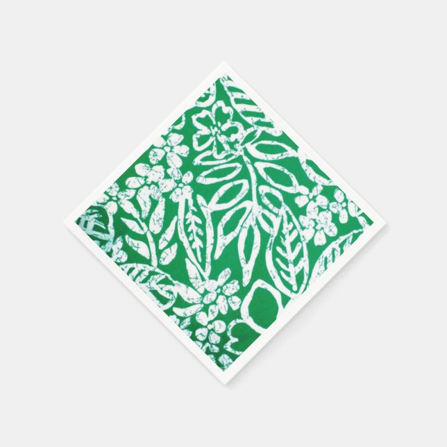 Pappra blöjor för hawaiian Print Pappersservett (Hörn)