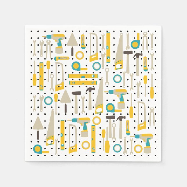 Pappra blöjor för maskinvara och Verktyg Pappersservett (Framsidan)