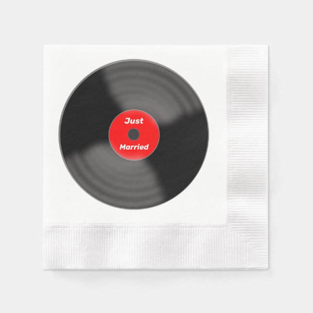 Pappra blöjor för ny gifta pappersservett (Framsidan)