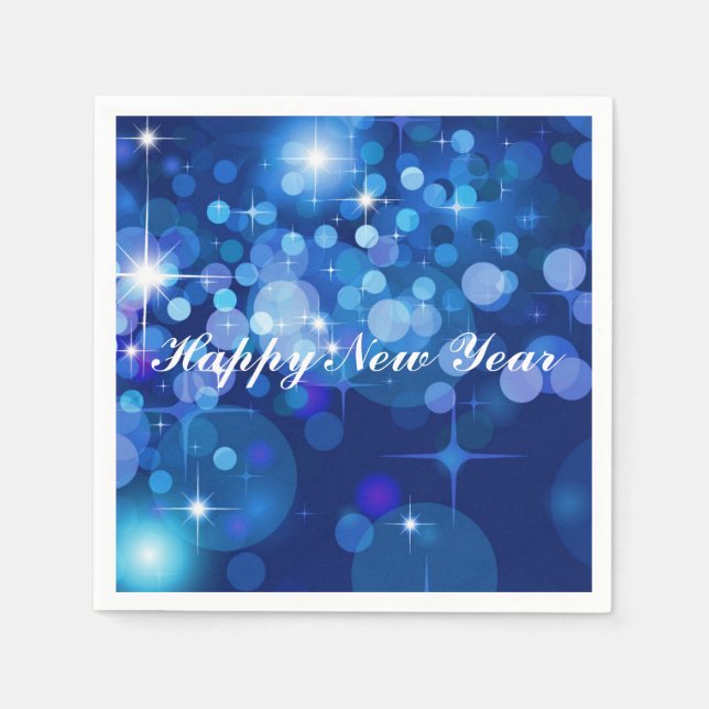 Pappra blöjor för nya år pappersservett (Framsidan)