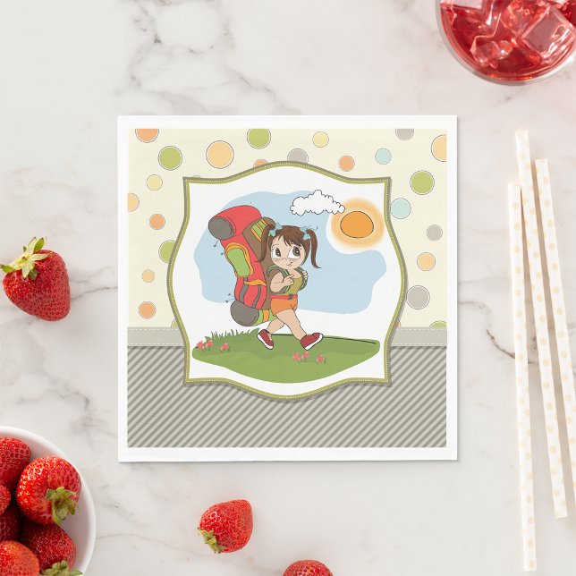 Pappra blöjor för ompackning av flickor pappersservett (Skapare uppladdad)