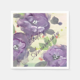 Pappra blöjor för speciella årsdagen pappersservett