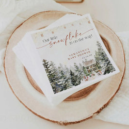 Pappra blöjor för Vinterjul-babyskor Pappersservett