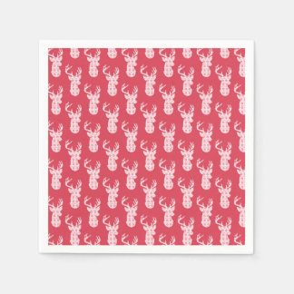 Pappra blöjor för vinterjulrenar i Sticka Pappersservett