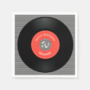 Pappra blöjor för vinylposter pappersservett