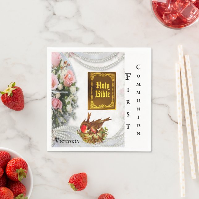 Pappra blöjor, första kommunens Heliga Bible Pappersservett (Insitu)