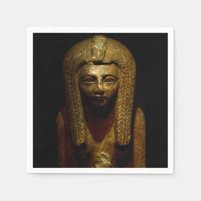 Pappra blöjor från antika egyptiska kvinnor pappersservett (Framsidan)