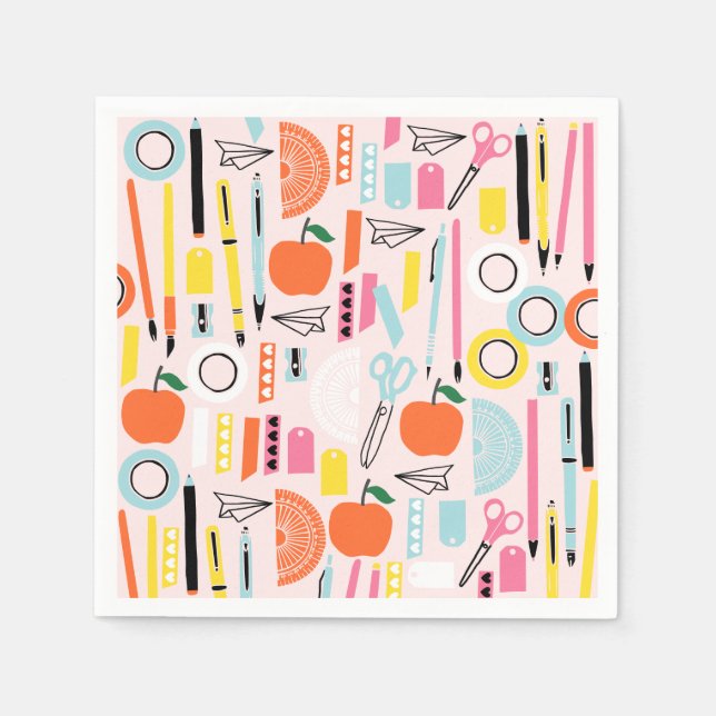 pappra blöjor från back to school pappersservett (Framsidan)