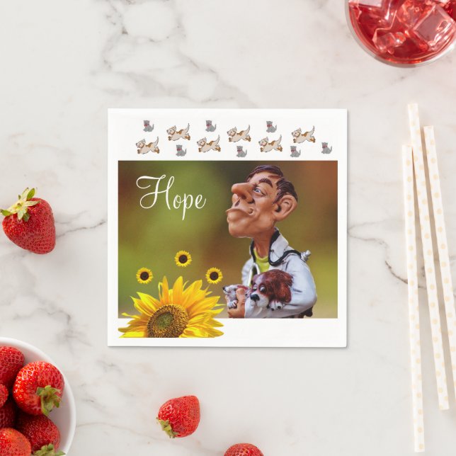 Pappra blöjor från solrosveterinär pappersservett (Insitu)