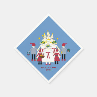 Pappra blöjor från St. Lucia-dagen Pappersservett