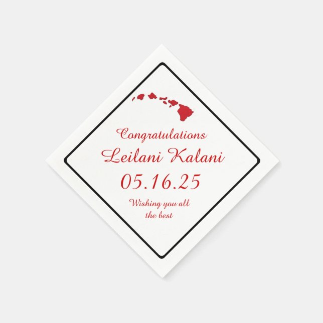 Pappra blöjor från studenten pappersservett (Hörn)