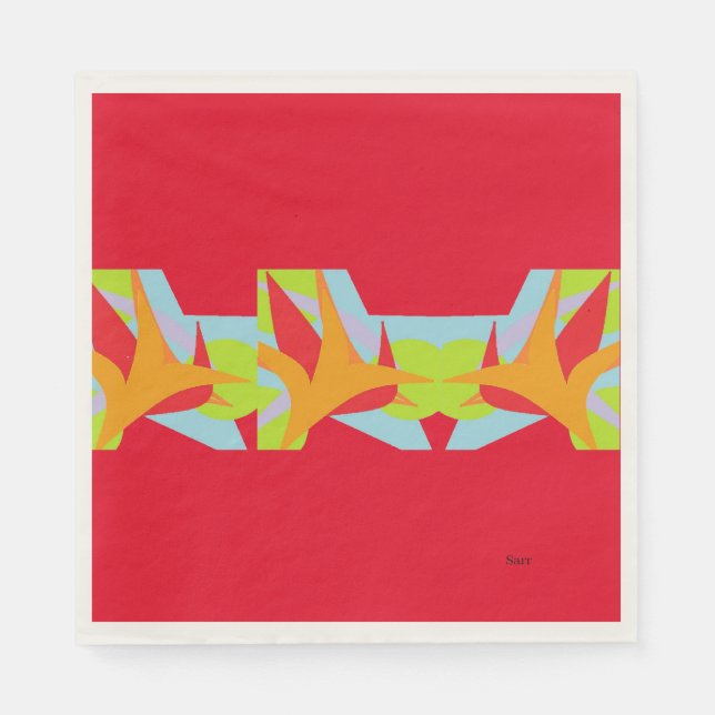 Pappra blöjor: glädje över Vår Pappersservett (Framsidan)