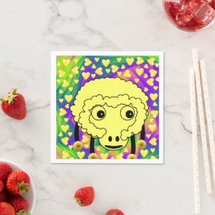 Pappra blöjor, Gult av får Pappersservett