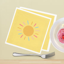 Pappra blöjor - Gult Sunshine