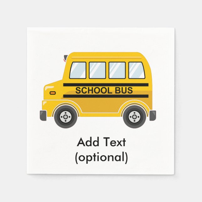 Pappra blöjor i Buss Pappersservett (Framsidan)