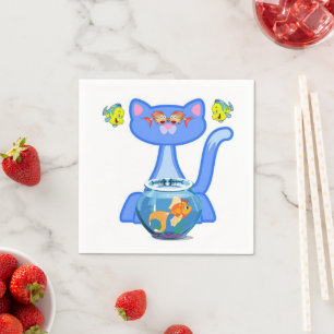 Pappra blöjor, kattfisk pappersservett