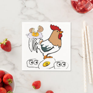 Pappra blöjor, kycklingar pappersservett