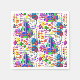 Pappra blöjor mars, 27 födelsedag pappersservett