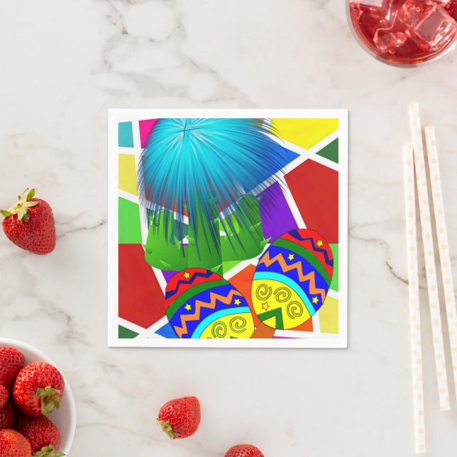 Pappra blöjor, mexikanska kaktus pappersservett (Insitu)