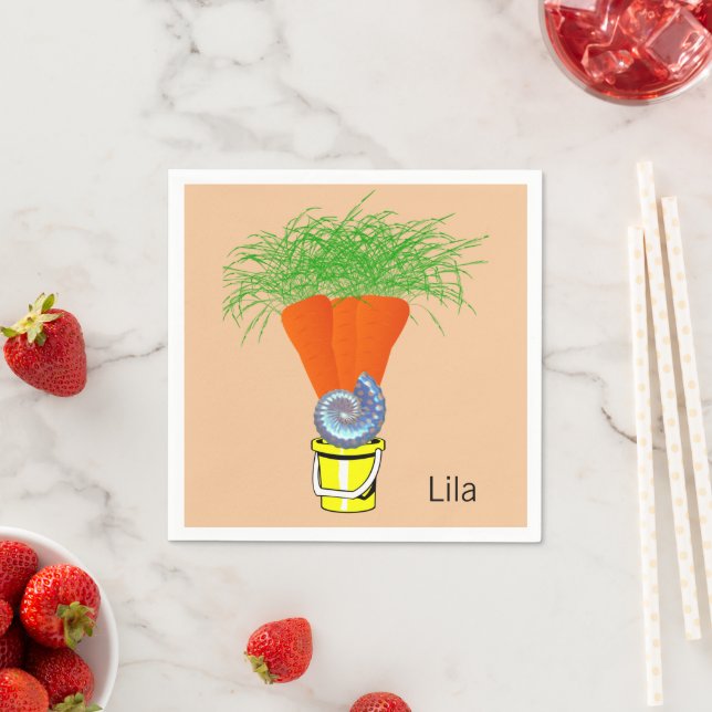 Pappra blöjor, morötter pappersservett (Insitu)