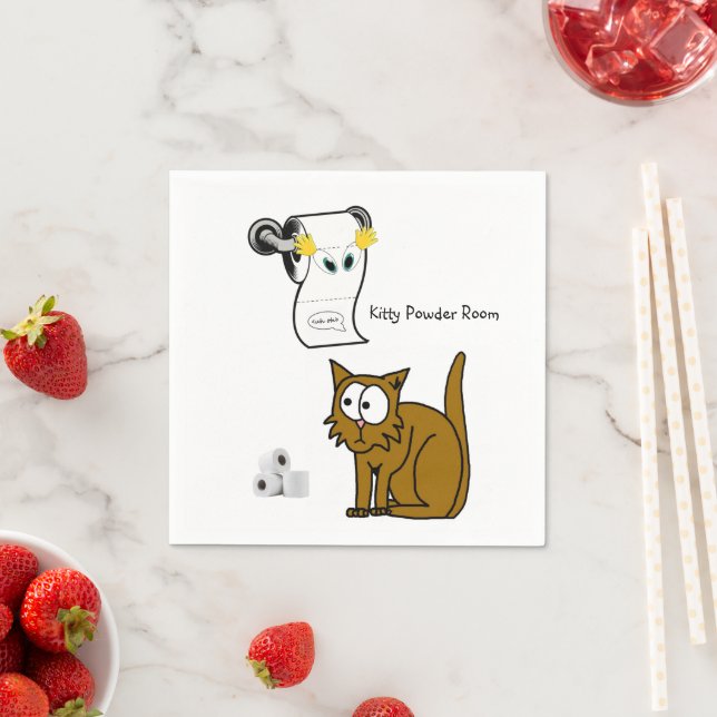 Pappra blöjor, Papper kattpulverrumstoalett Pappersservett (Insitu)