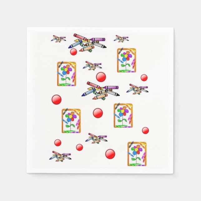 Pappra blöjor pappersservett (Framsidan)