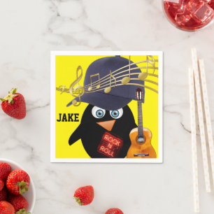 Pappra blöjor, Penguin Guitar Rock n Roll Pappersservett