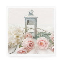 Pappra blöjor: Rosa Peonies och Ro