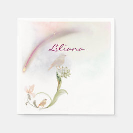 Pappra blöjor till stjärnor pappersservett