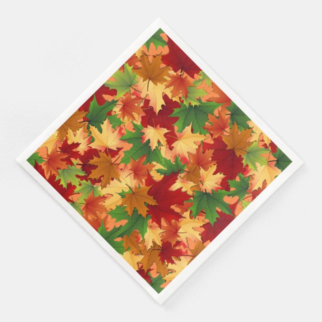 Pappra Blommigtar för modern Vintage Pappersservett (Hörn)