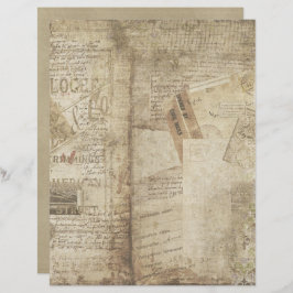 Pappra crawlningsprogram för vintage Pappert för j