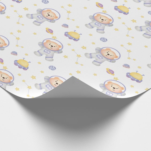 Pappra delar för utrymmesradbrytning presentpapper (Hörn)