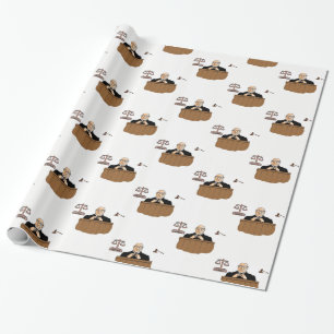 Pappra domare presentpapper