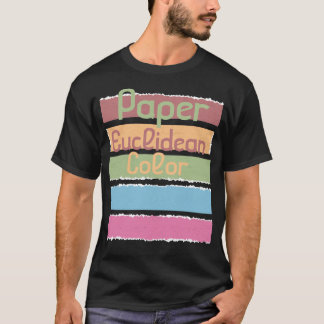 Pappra Euklidean Färg T Shirt