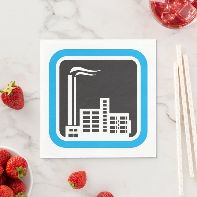 Pappra fabriksservetter pappersservett (Skapare uppladdad)