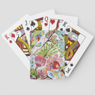 Pappra fåglar II Casinokort