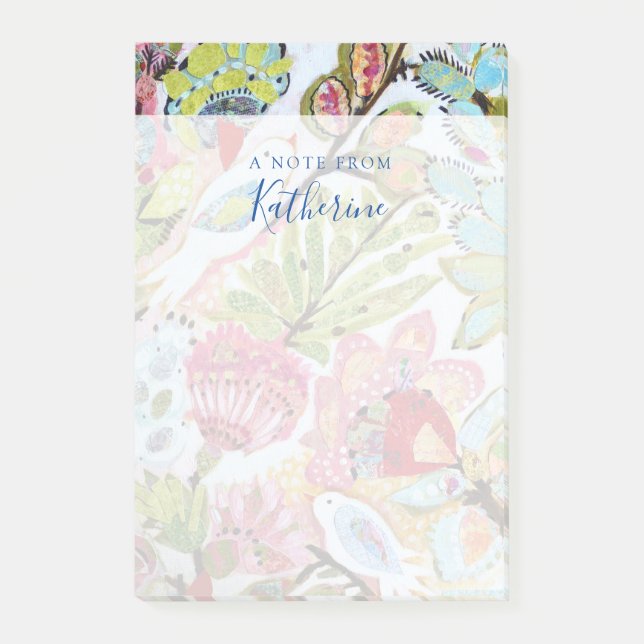 Pappra fåglar II Post-it Block (Framsida)