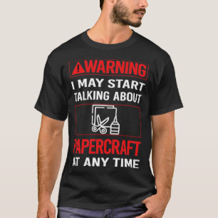 Pappra fartyg för rödvarning t shirt
