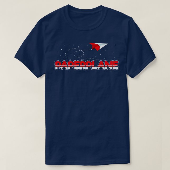 Pappra Flygplan 36 T Shirt (Design framsida)