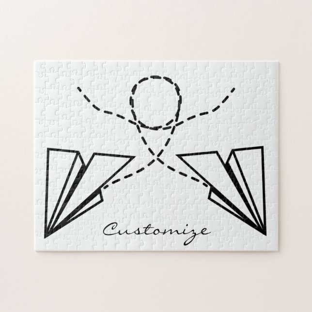 Pappra Flygplan-flygande thunder_Cove Pussel (Horisontell)