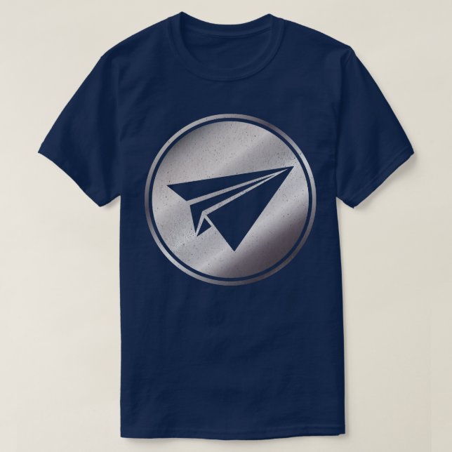 Pappra Flygplan T Shirt (Design framsida)
