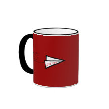 Pappra flygplanet Kärlek Brev